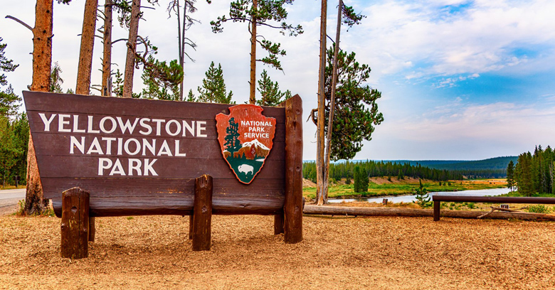 Yellowstone National Park in America